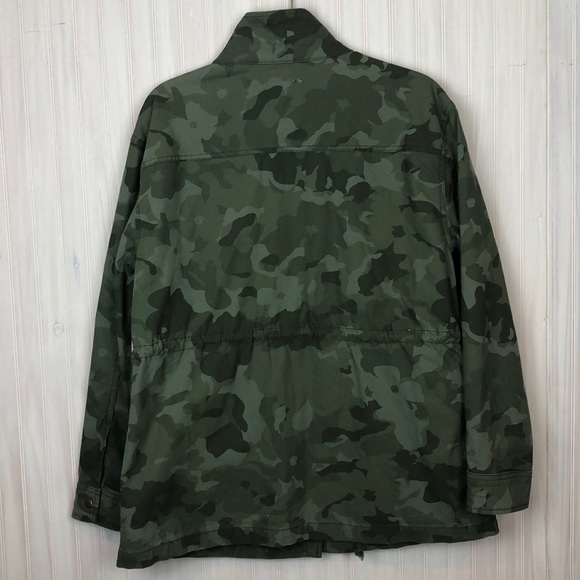 CAMO FLORAL PRINT JACKET - Picture 3 of 5